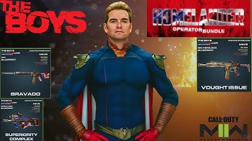 MW3 - Homelander Operator bundle review!