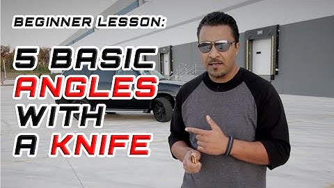 JKD Kali Lesson | 5 Basic Angles in Weapons | Beginner Lesson!