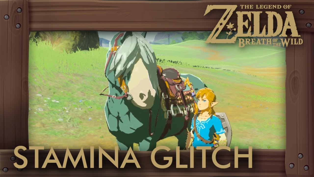 Zelda Breath of the Wild Infinite Horse Stamina (Glitch/Exploit