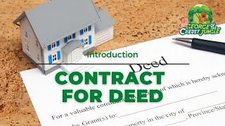 Contract for Deed  Introduction