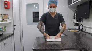 VETT 221 - Task 14 - Set Up Sterile Surgical Gloves