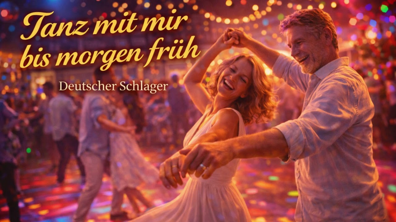 Tanz mit mir bis morgen früh 💃 Fröhlicher Schlager