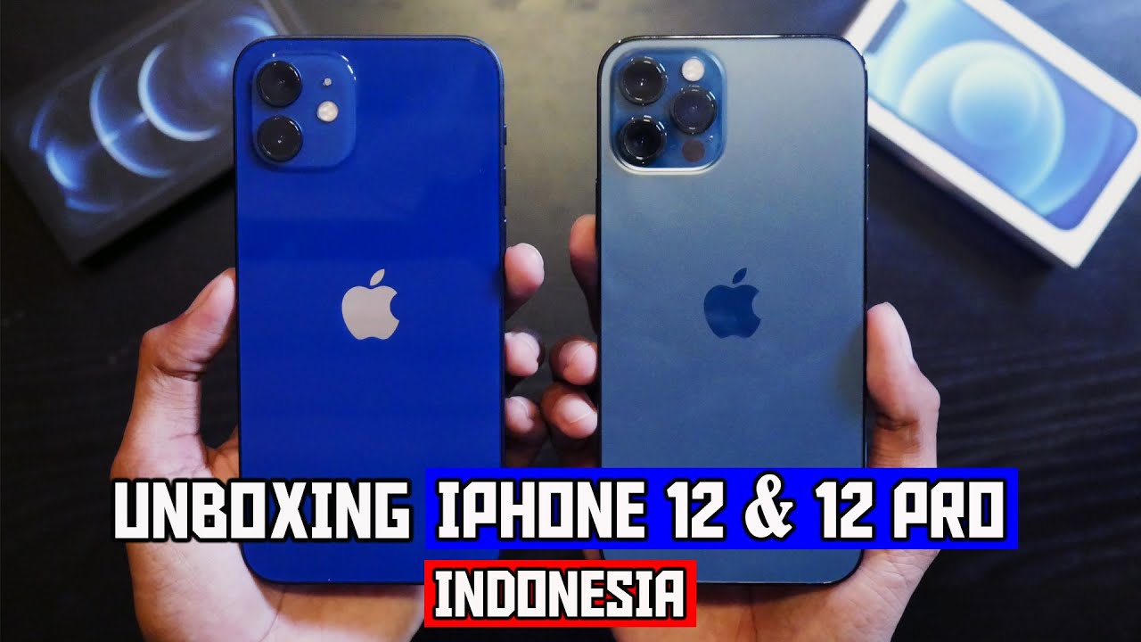 Unboxing Iphone 12 & Iphone 12 Pro Indonesia ??