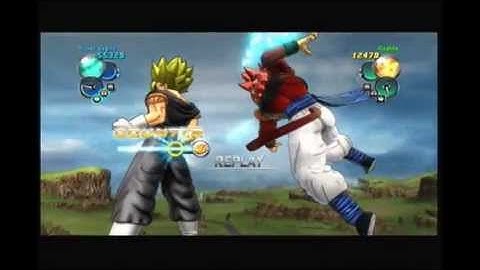 Dragonballz Ultimate Tenkaichi Vegito vs Gotenks,Gogeta,ssj4 Gogeta