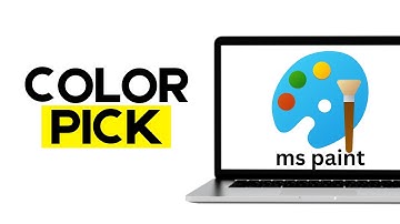 How to Color Pick in Microsoft Paint