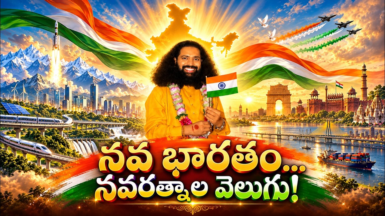 నవరత్న భారత గీతం | జై ఓమౌజయహో | Aumaujayaa | Mahaaguru