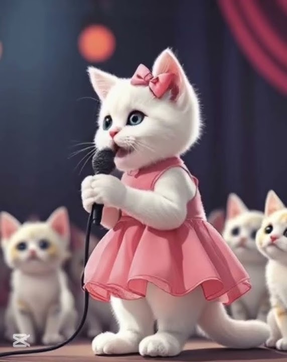 Cute Cat SingingTokei no Uta - The Clock Song 🥰😻