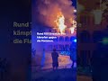 Grossbrand in Thusis GR: Mehrstöckiges Haus steht in Flammen – Fünf Personen vermisst