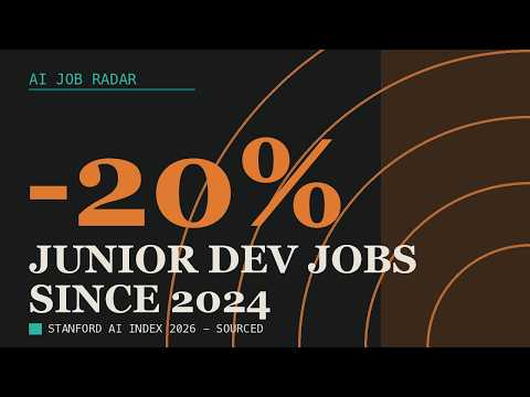 Junior Dev Jobs Down 20%: The AI Verdict (Sourced)