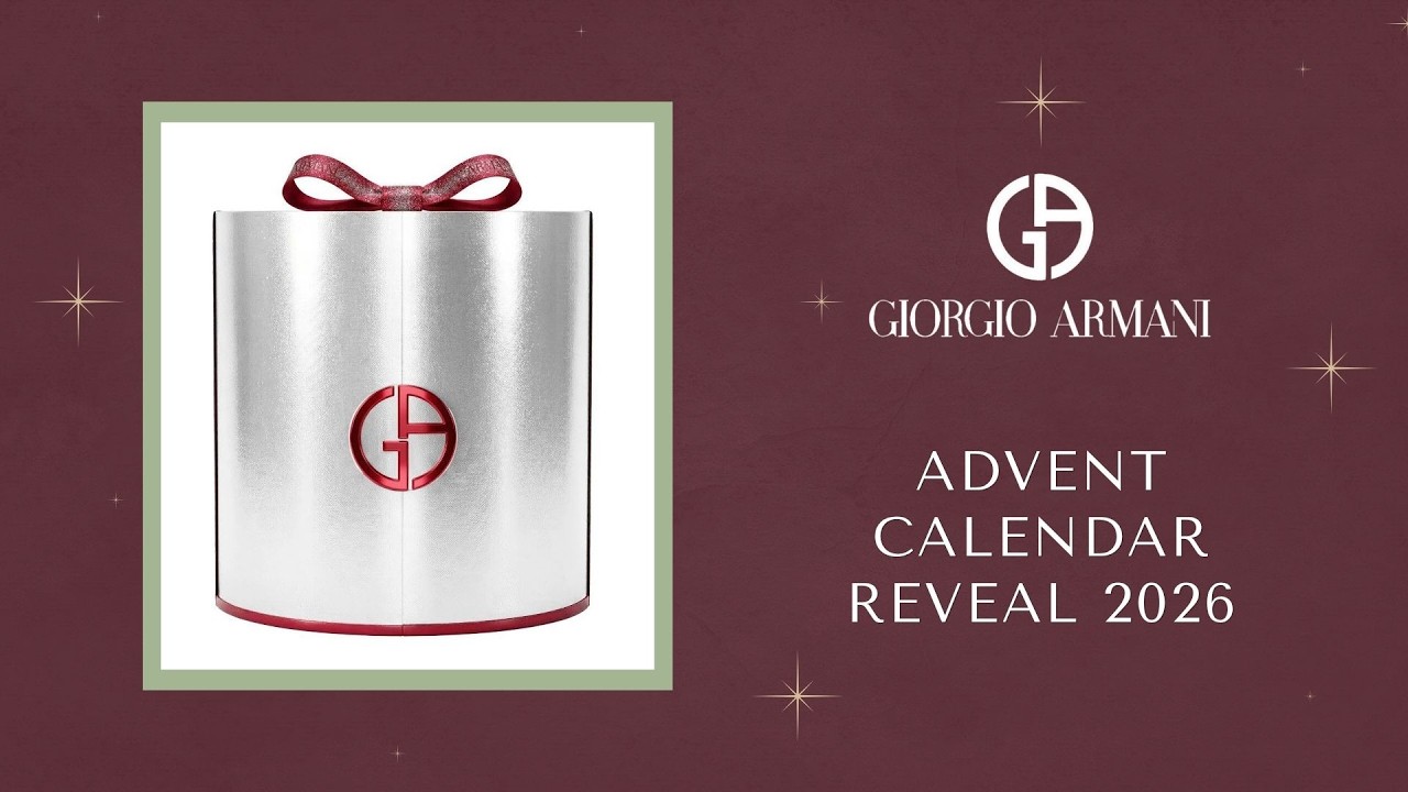 ARMANI ADVENT CALENDAR REVEAL 2026 - YouTube