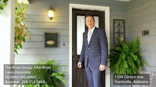 1104 Clinton Ave, Huntsville Alabama by The Knox Group