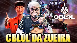 O DIA QUE O TITAN IA DAR UMA SURRA NA KABUM - CBLOL DA ZUEIRA