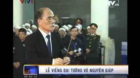 VIDEO  Lễ viếng Đại tướng Võ Nguyên Giáp tại Hà Nội   Đài truyền hình Việt Nam VTV