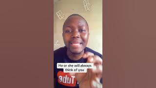 He or she will always be on your mind,think of you wherever he or she is not with you