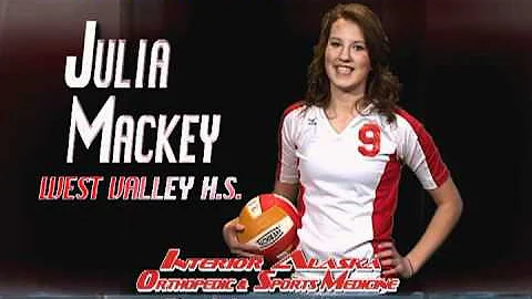 Julia Mackey Athlete of the month