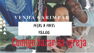 GARIMPANDO BAZAR IGREJA 😱 #tourbazar #garimpos #bazar