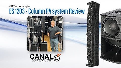 DB Technologies ES1203 - Column PA Speaker System [ Product Review ]