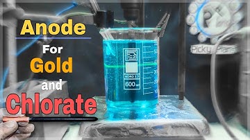 Making a graphite substrate lead dioxide anode l for Chlorate cell & Gold recovery