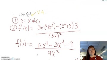 AP Calculus 4-2C Relative Extrema First Derivative Test