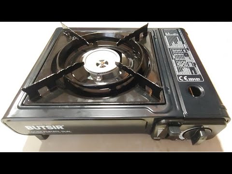 Nueva cocina a gas portátil MS-2000 DUAL para camping