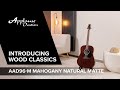 Unveiling the Warm Elegance of Mahogany in a Natural Matte Finish ・ Applause AAD96-M