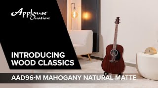 Unveiling the Warm Elegance of Mahogany in a Natural Matte Finish ・ Applause AAD96-M