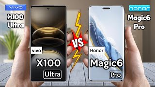 vivo X100 Ultra Vs Honor Magic6 Pro - Full Comparison 🔥 Techvs