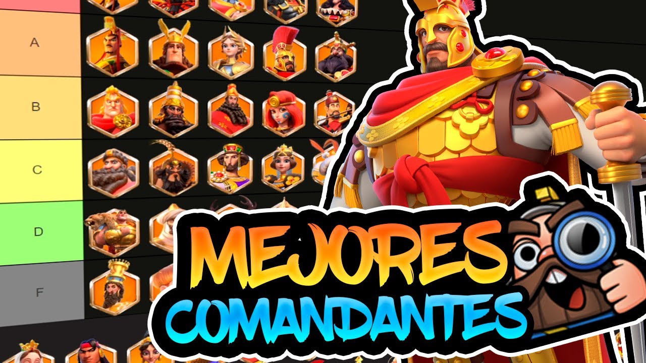 GUIA COMPLETA MEJORES COMANDANTES para CAMPO ABIERTO! [Junio 2024