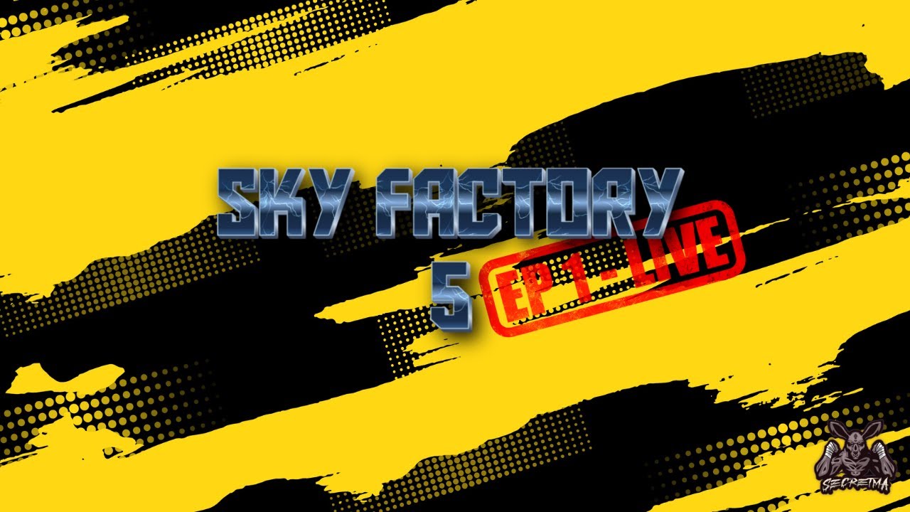 Minecraft Sky Factory 5!!! NEW SERIES EP 1 LIVE! - YouTube