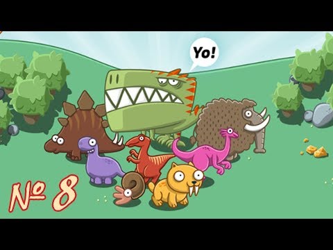 Новые динозавры Парк Динозавров Игра Crazi Dino Park