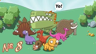 Новые динозавры Парк Динозавров Игра Crazi Dino Park screenshot 1