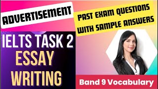 IELTS Writing Task 2 Essay | ADVERTISEMENTS |To what extent do you agree or disagree