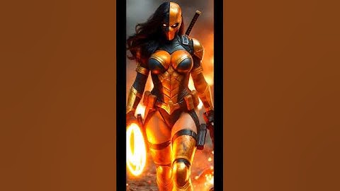 Wonder Woman x Deathstroke Fusion | Cinematic AI Animation – What If DC #dcanimation