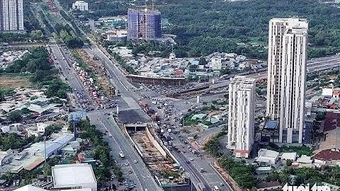 Tiến độ xây dựng Hầm chui Nút giao An Phú Quận 2 - 13/5/2025