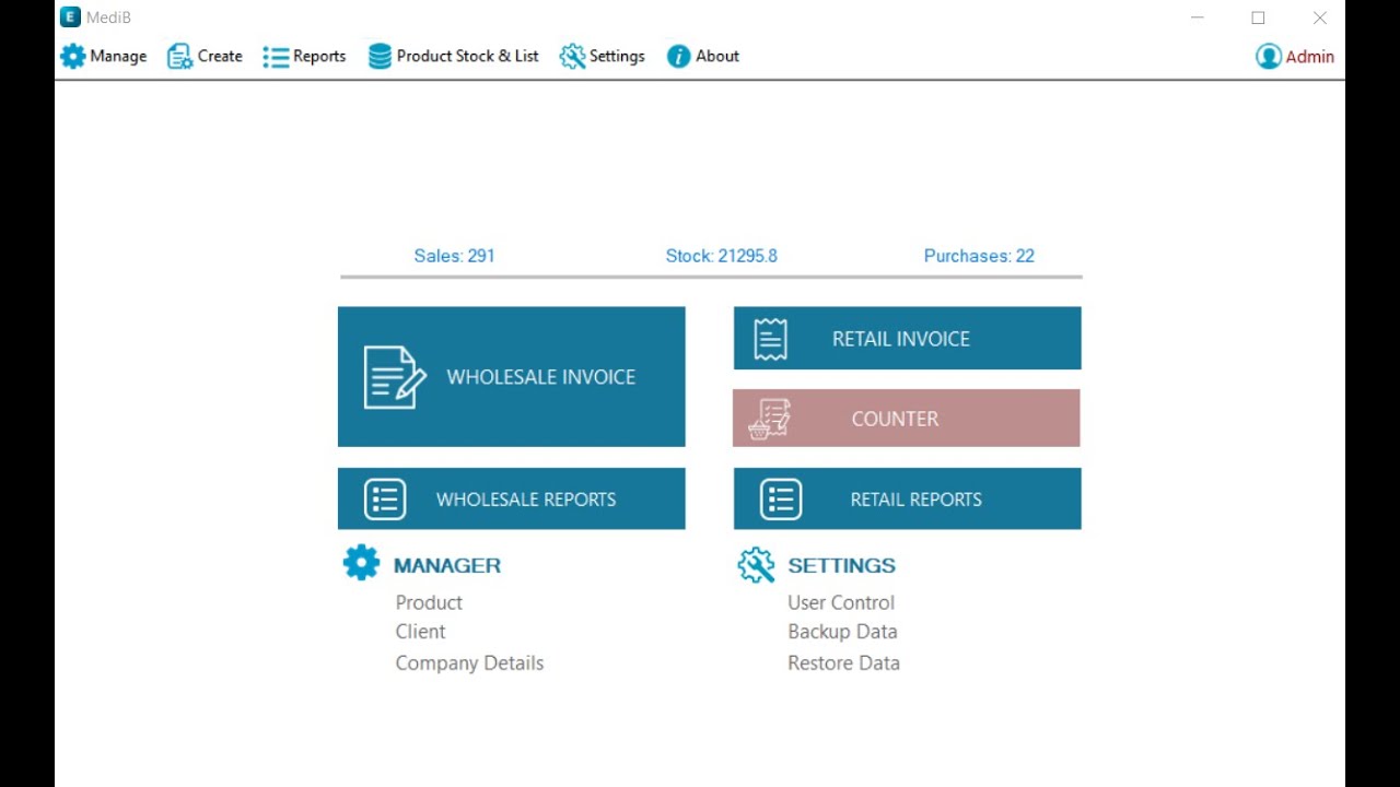 Medical GST ERP Wholesale and Retail Software