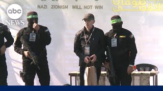 American hostage and 2 others released