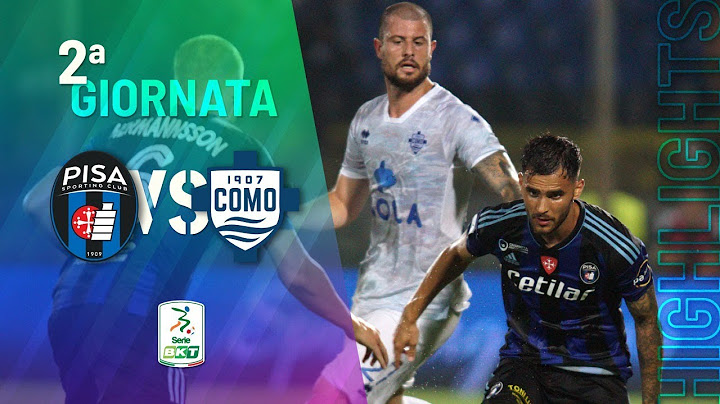 HIGHLIGHTS | Pisa vs Como (2-2) - SERIE BKT