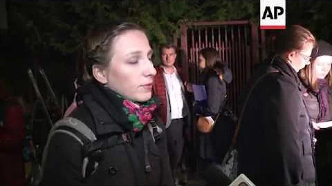 Warsaw protest against anti-abortion laws