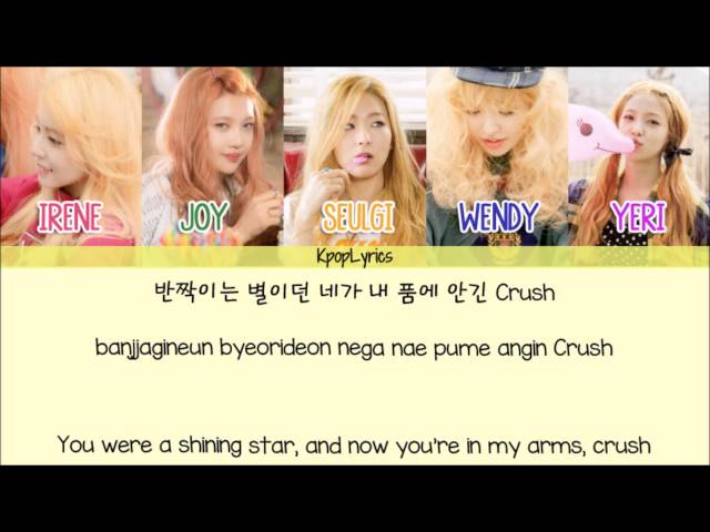 Red Velvet - Somethin Kinda Crazy [Eng/Rom/Han] Picture + Color Coded HD class=