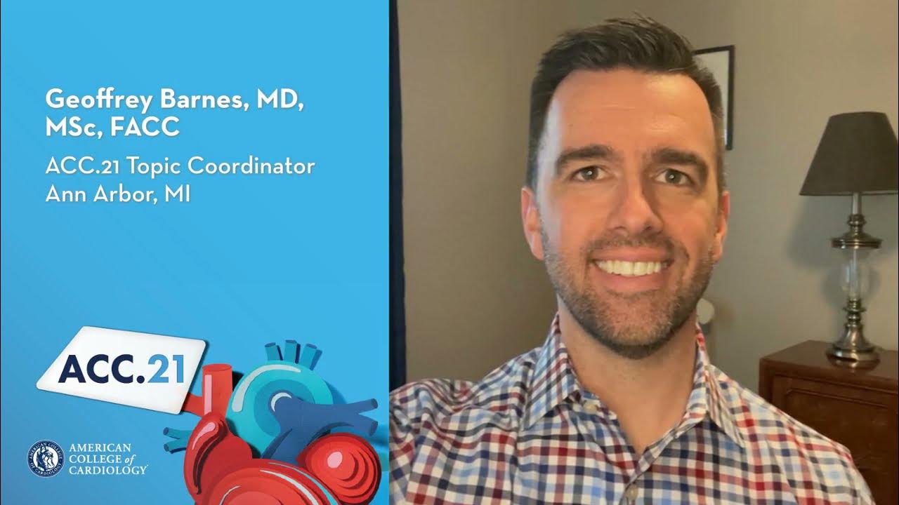 Dr. Barnes Discusses the ACC.21 Vascular Medicine Pathway YouTube
