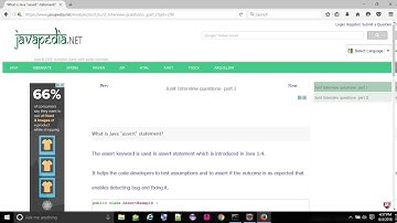 What is Java "assert" statement? - javapedia.net