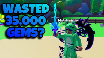 I Spent 35,000 GEMS On Another Pickaxe? | Mining Simulator 2