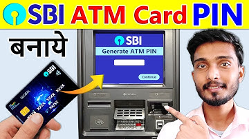 sbi atm pin generation | how to generate atm pin sbi | sbi ke naye atm ka pin kaise banaye | 2024
