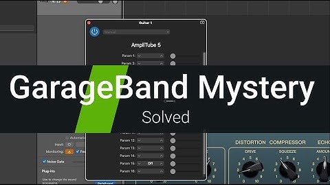 AmpliTube 5: Garage Band User Interface Mystery Solved