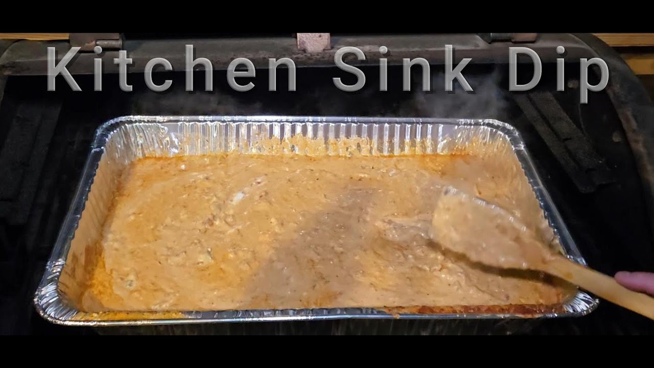 Deliciously Cheesy Kitchen Sink Dip - YouTube