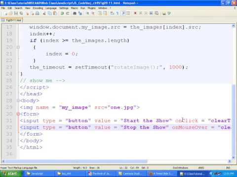 Javascript Bangla Tutorial::Ch9: Timing Events - Part 5