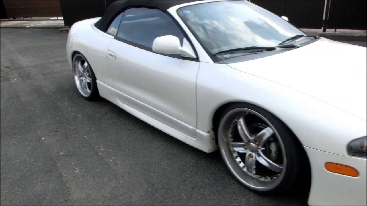三菱 エクリプス エクリプススパイダー D32A D38A オープンカー - YouTube
