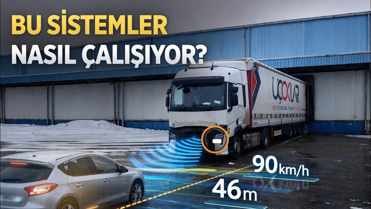 Tırda Radar Teknolojisi | Kadın Tır Şoförlerine Net Destek