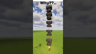 Minecraft Logic #minecraft #shorts #gaming #logic