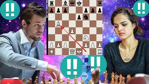 Perfect chess game 23 | Tania sachdev vs Magnus Carlsen 7